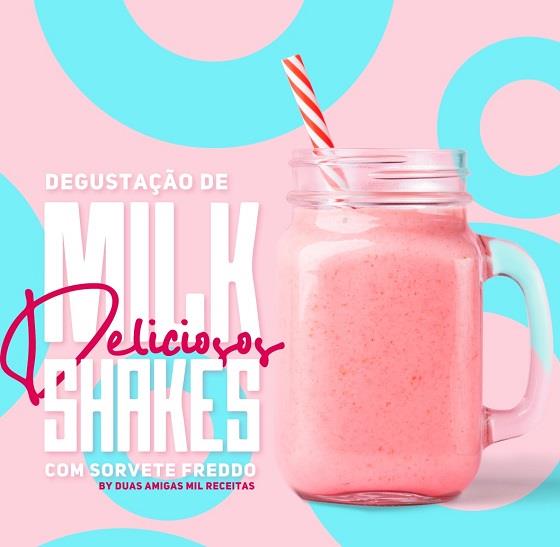 Clientes da Yticon participam de degustação de Milk Shake