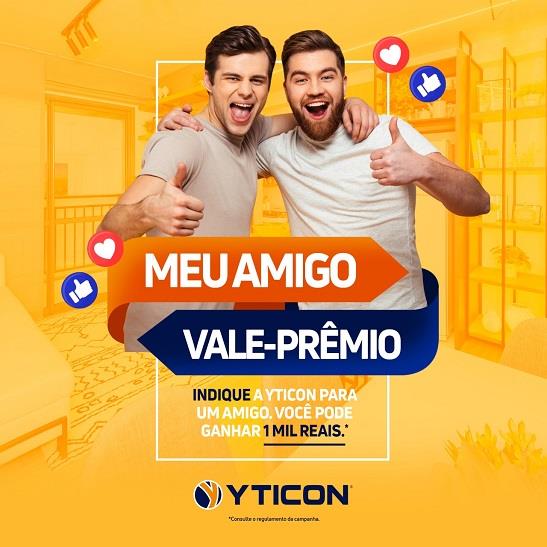 Yticon vai dar R$ 1 mil para quem indicar novo cliente