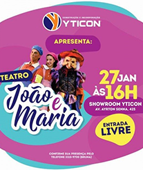 Yticon recebe a peça infantil “João e Maria”