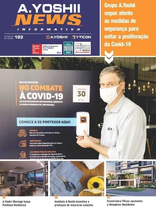 Novos empreendimentos e a prevenção ao Coronavírus são destaques do AYoshii News