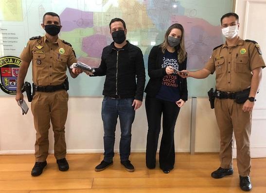 Yticon doa 500 máscaras para Polícia Militar