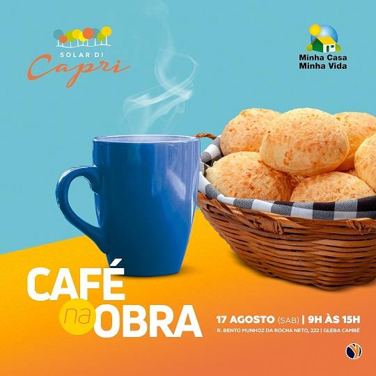 Solar Di Capri: Café na obra