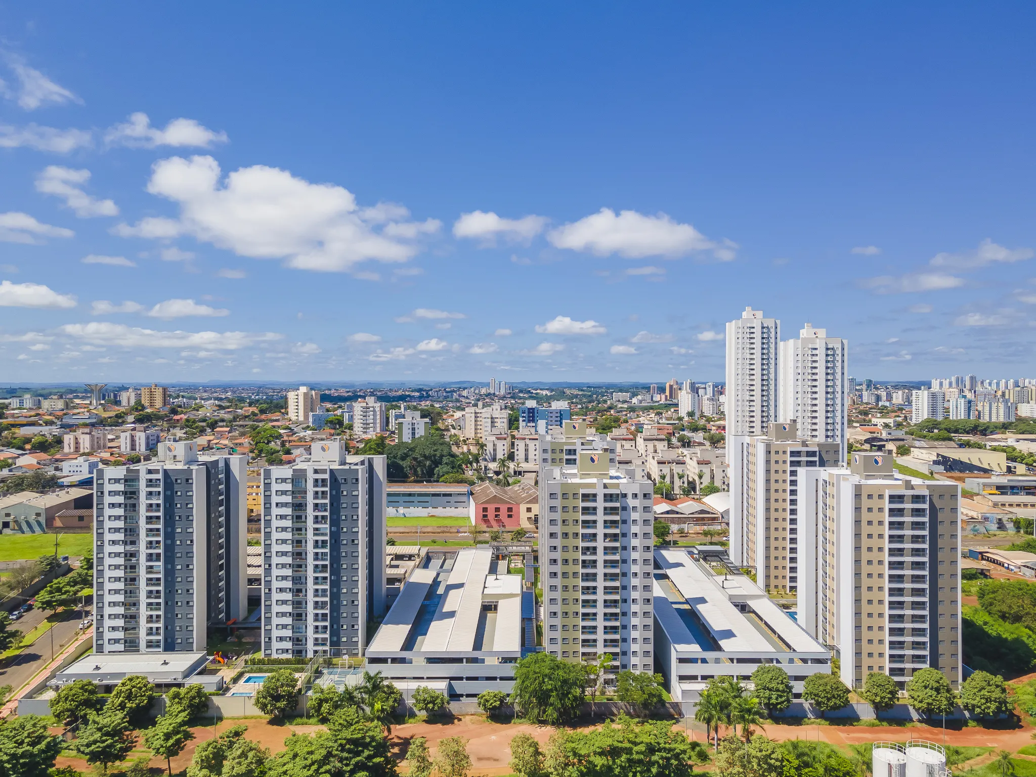Localização do Sunny Downtown