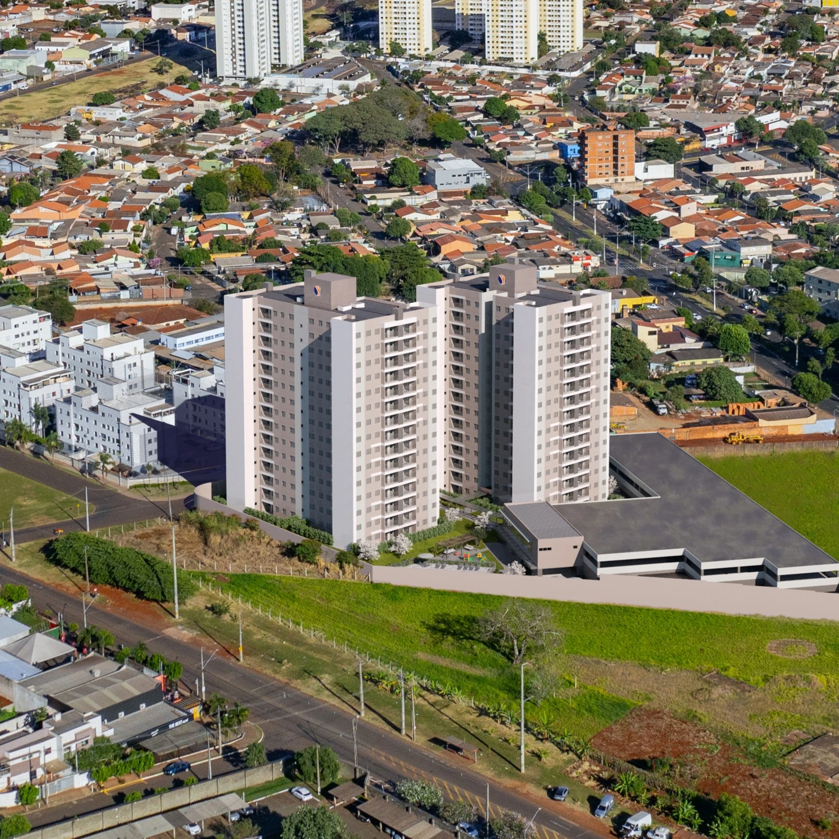 Localização do Trend