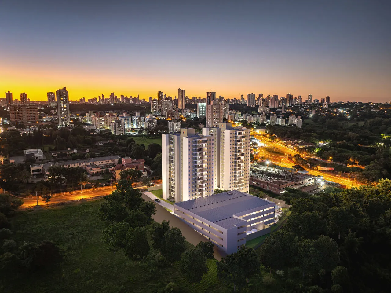 Localização do Liv Residence