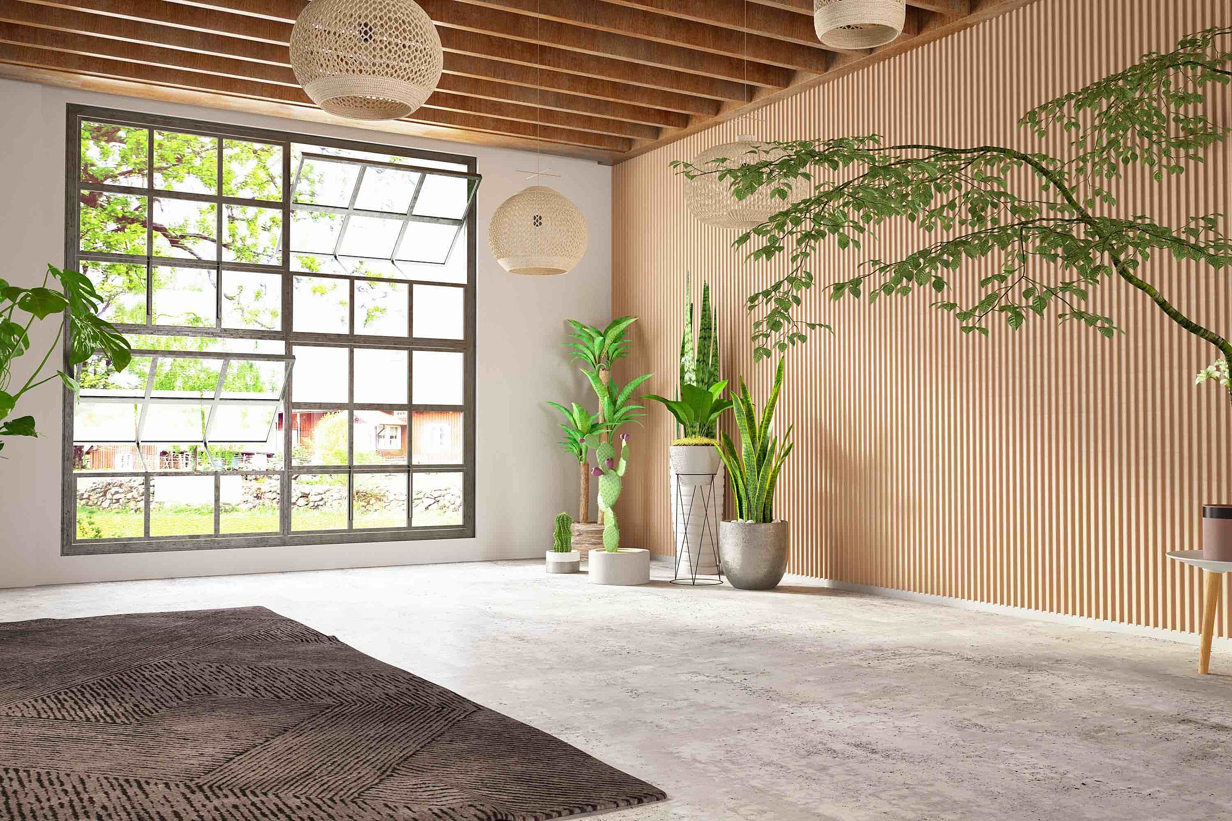 Aprenda aqui como fazer um painel ripado elegante para o seu lar!
