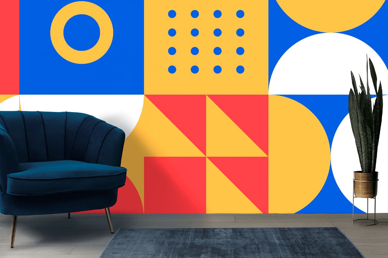 5 Ideias de decoração geométrica para seu apê