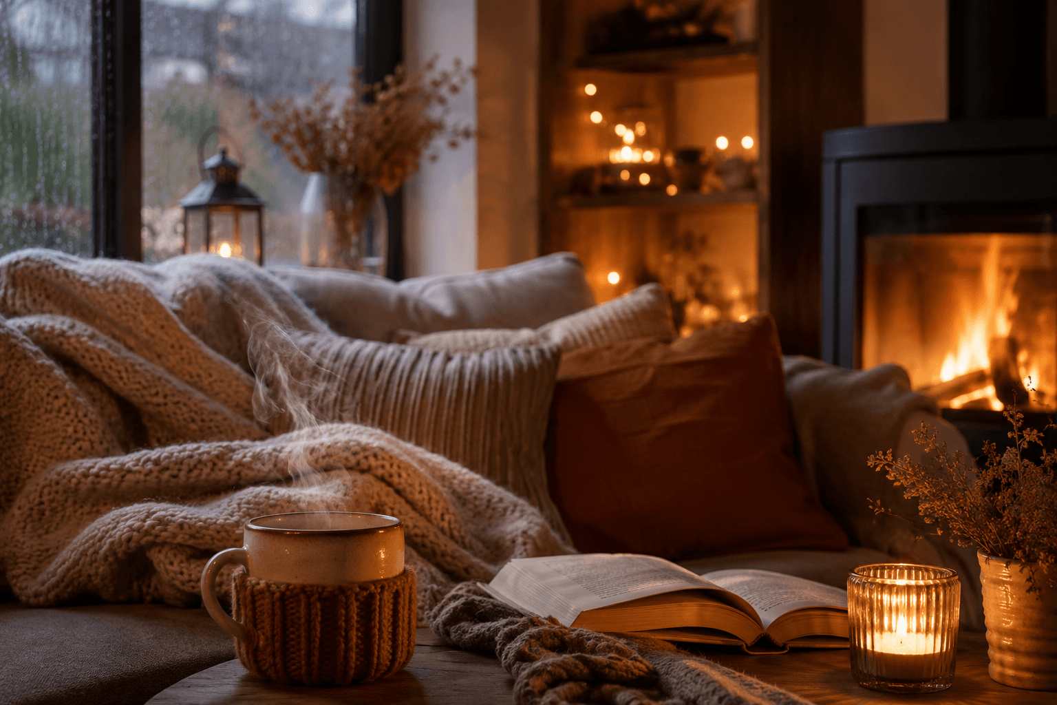 O inverno chegou, e o aconchego começa em casa