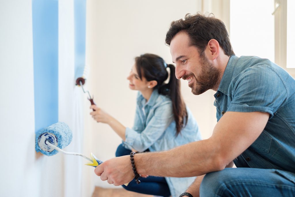 cores para pintar dentro de casa