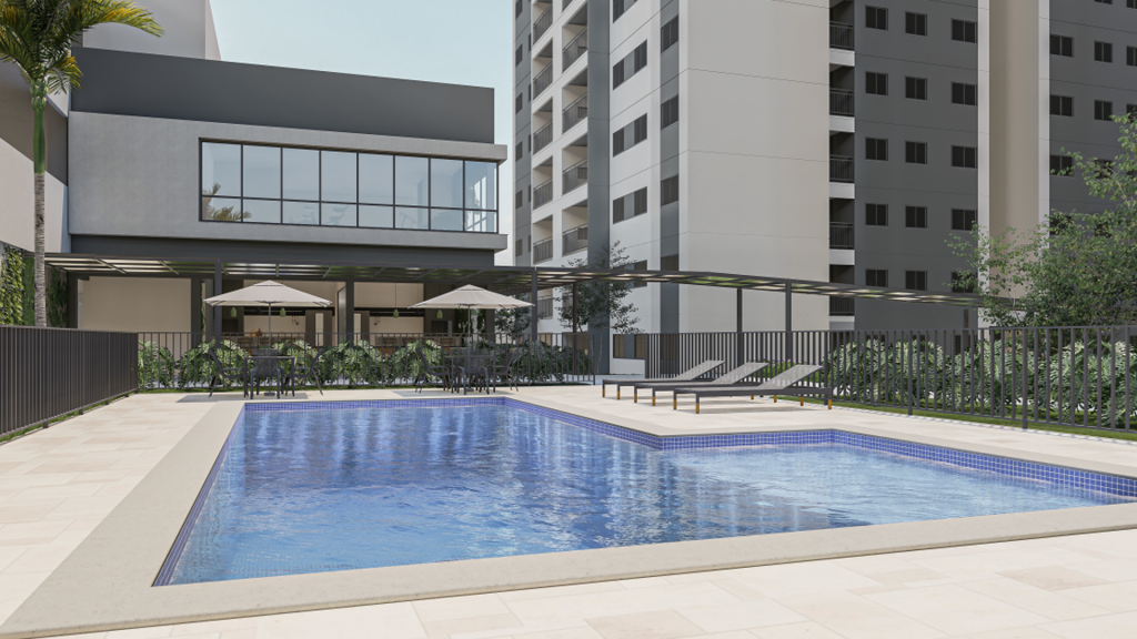 area de lazer up residence