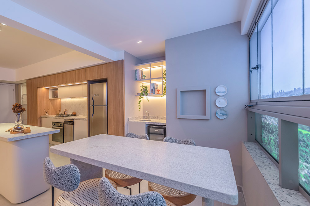 Planejamento de um apartamento novo para o presente e o futuro