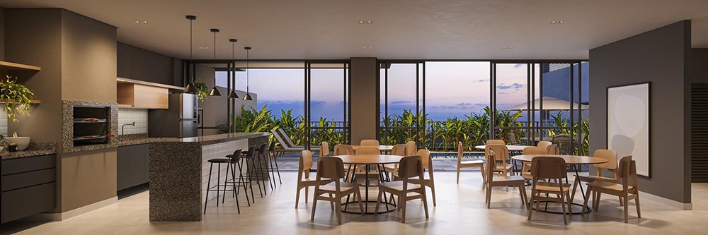 Espaço gourmet é o point perfeito para reunir família e amigos